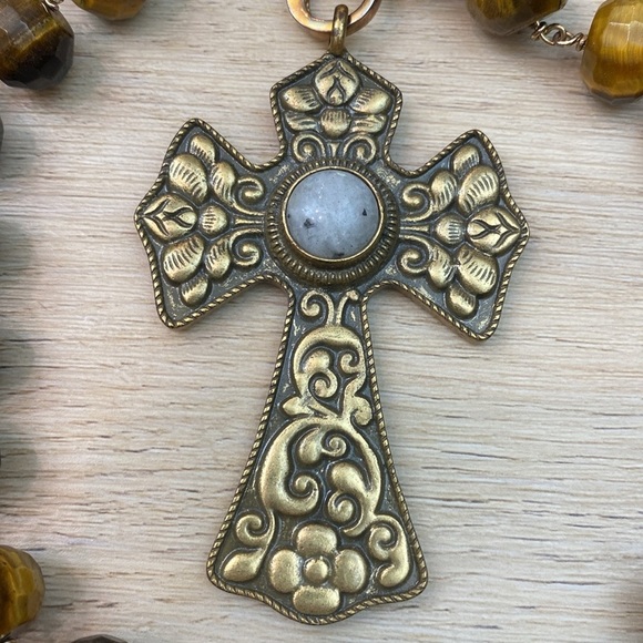 Very Allegra‎ | Eye Of the Tiger & Keeping the Faith | Pendant Necklace - Picture 3 of 13